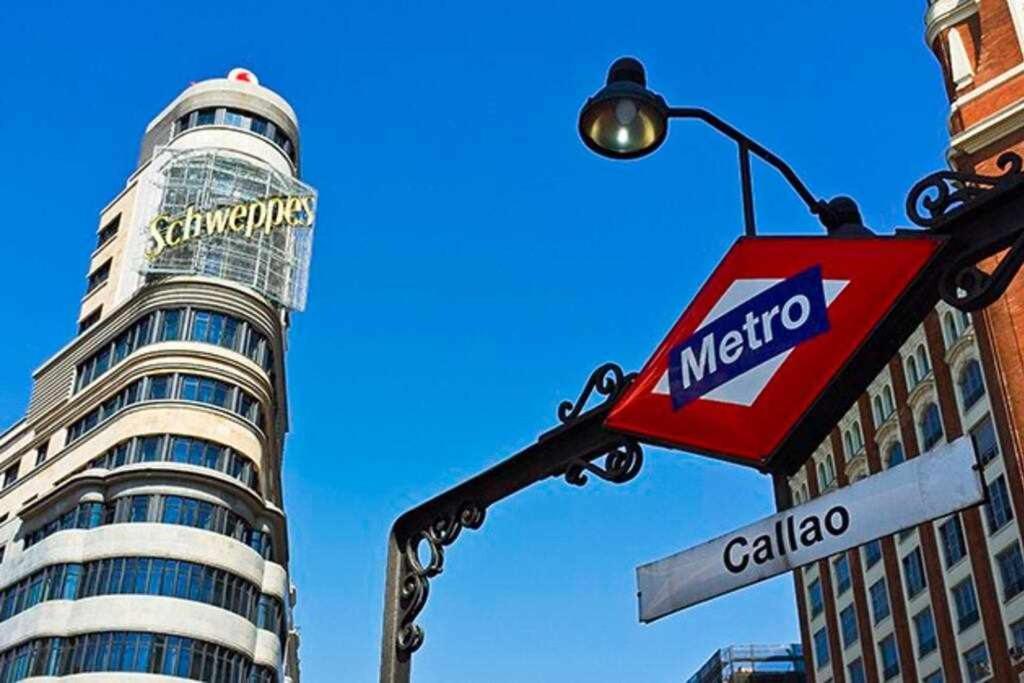 Apartamento En Plaza Callao Madrid Exteriér fotografie